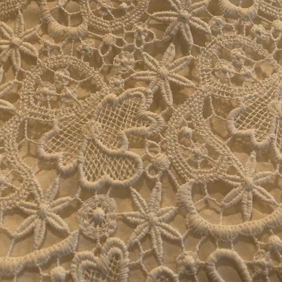 ZARA | Lace Flared Sleeve Top - Picture 6 of 12